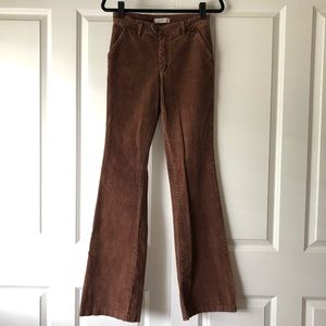 Urban Outfitters High-Waisted Flare Corduroy Pants